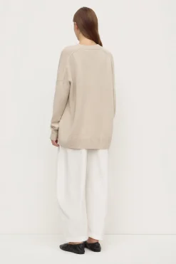 Alora Cashmere V Neck Knit