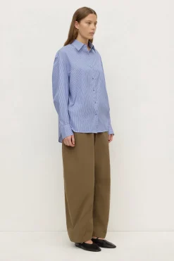 Ava Stripe Poplin Shirt