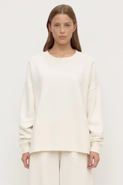 Brushed Cotton Lounge Sweater