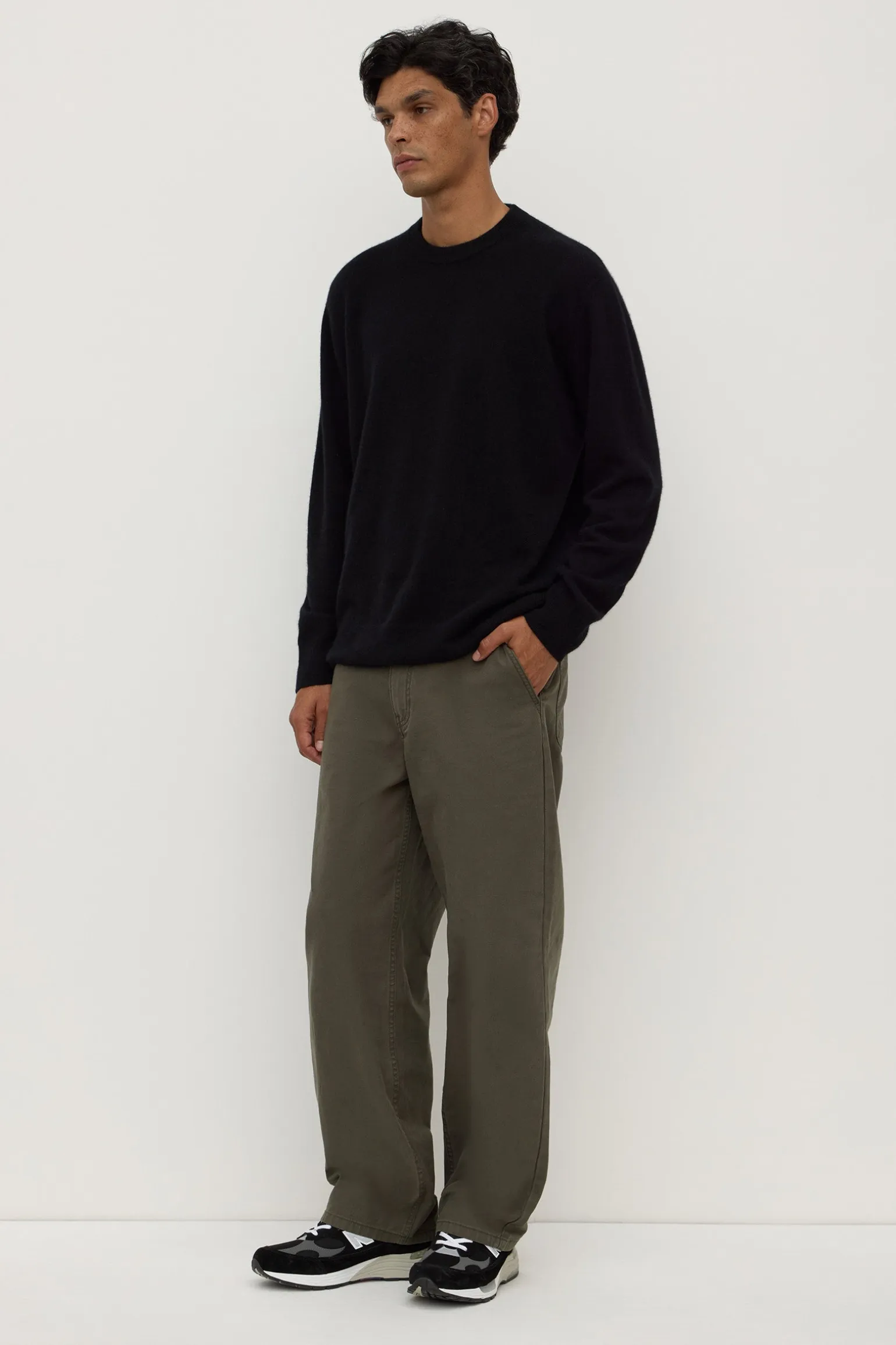 Cashmere Crew Neck Knit