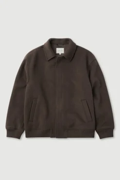 Harrington Wool Bomber Jacket