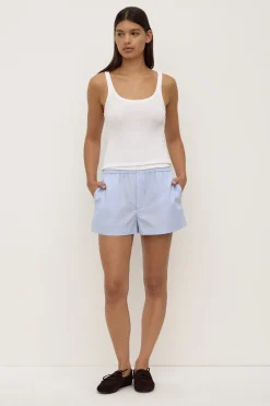 Havana Stripe Poplin Short