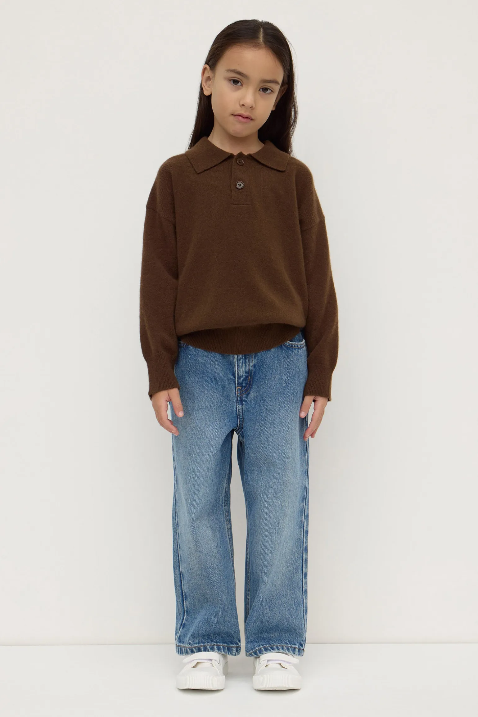 Kids Cashmere Polo