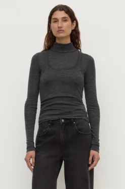 Nora Merino Wool Layered Turtleneck