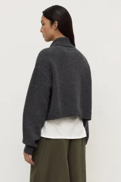 Paris Wool Cashmere Knit Turtleneck