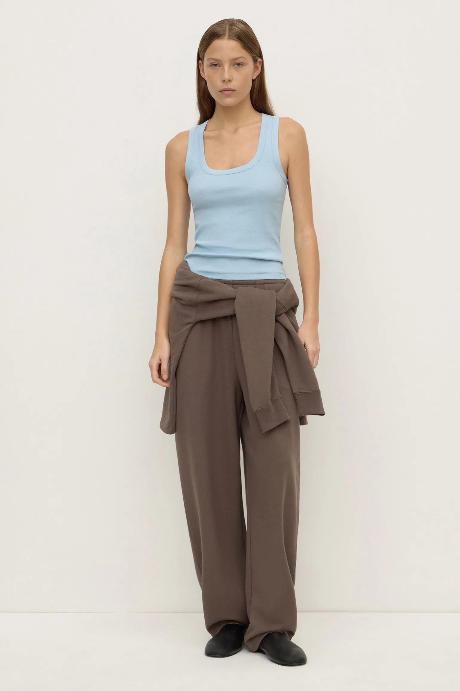 Robyn Scoop Neck Rib Tank