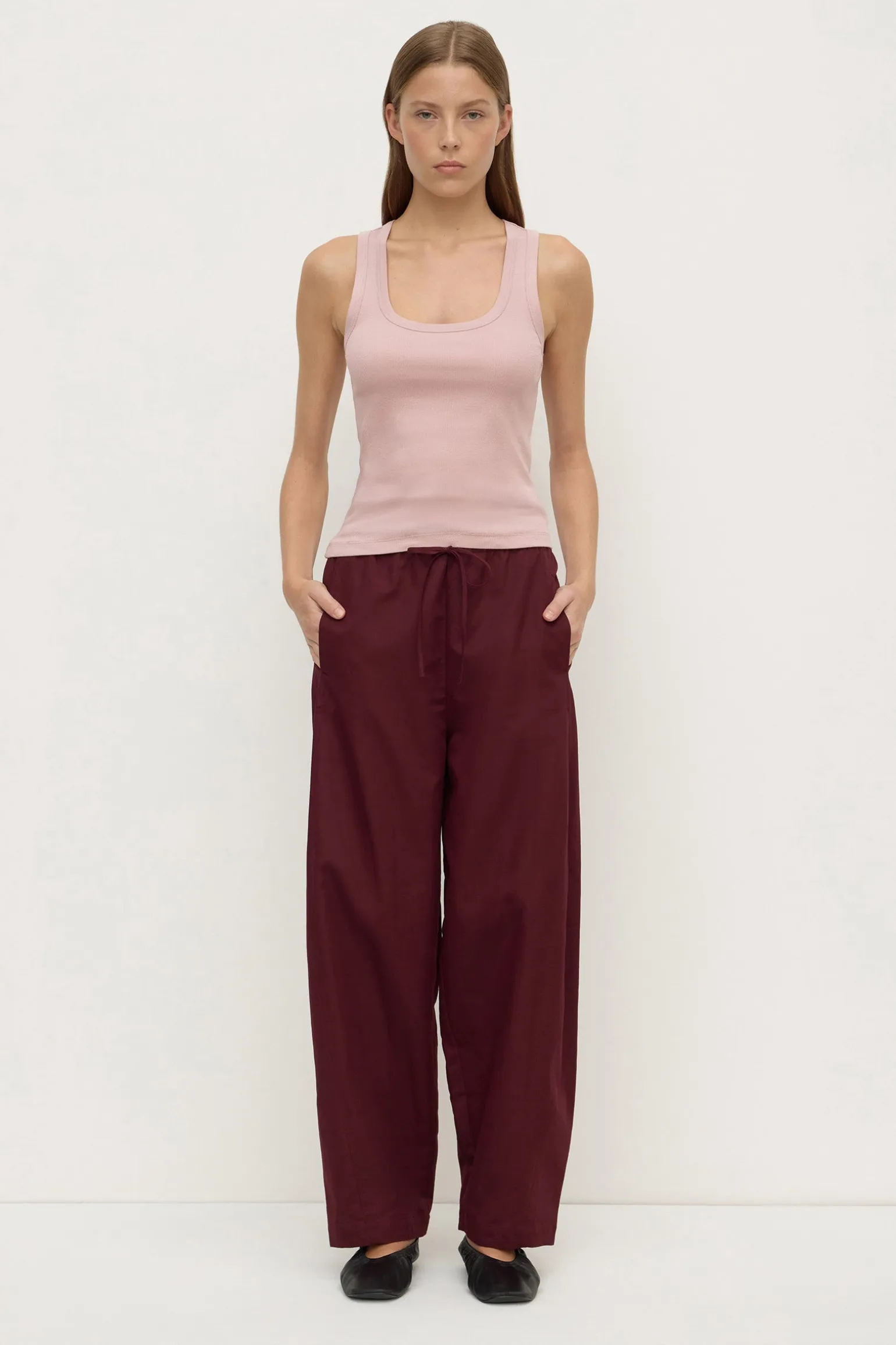 Robyn Scoop Neck Rib Tank