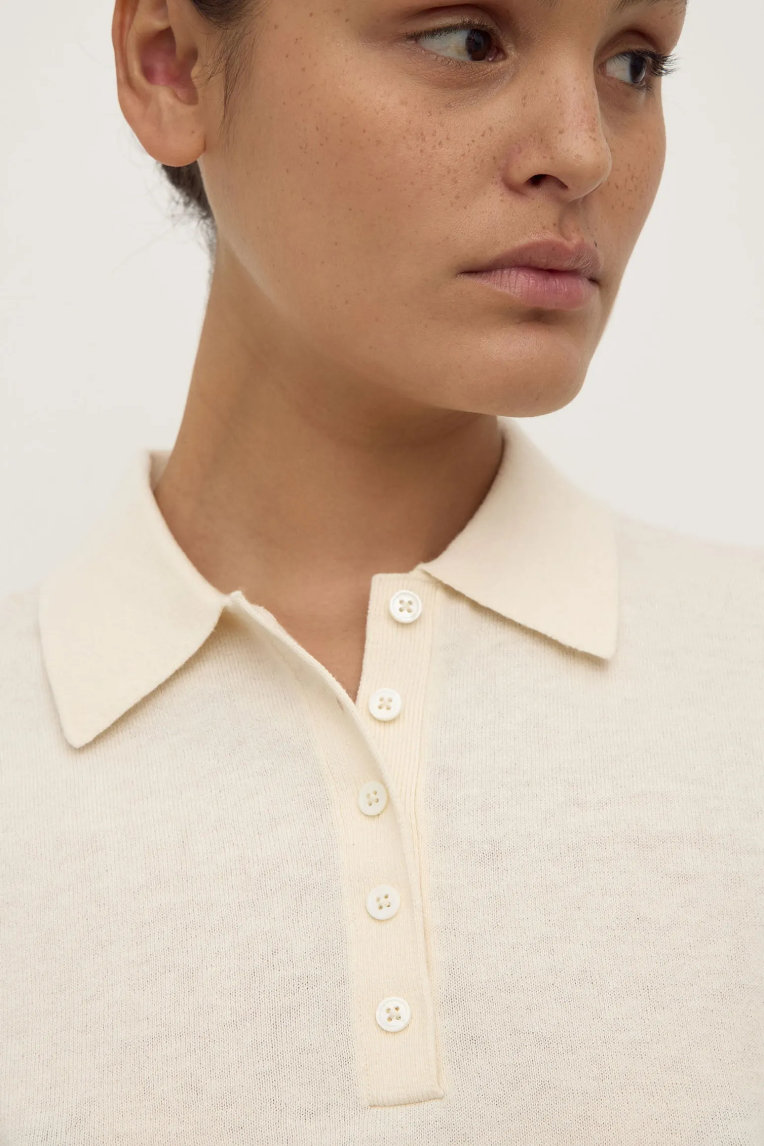 Sloane Cotton Cashmere Polo