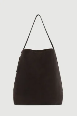 Sonny Suede Shoulder Bag