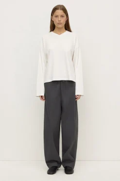 Stella V Neck Long Sleeve Tee