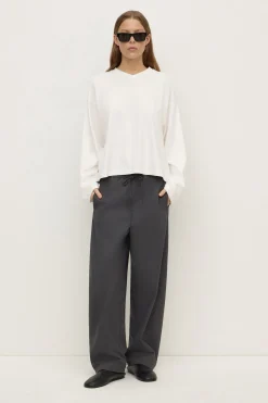 Stella V Neck Long Sleeve Tee