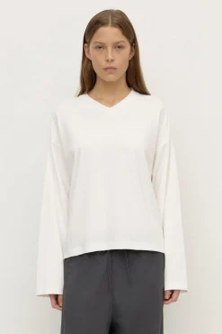 Stella V Neck Long Sleeve Tee