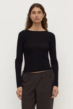 Tatiana Wool Long Sleeve Top