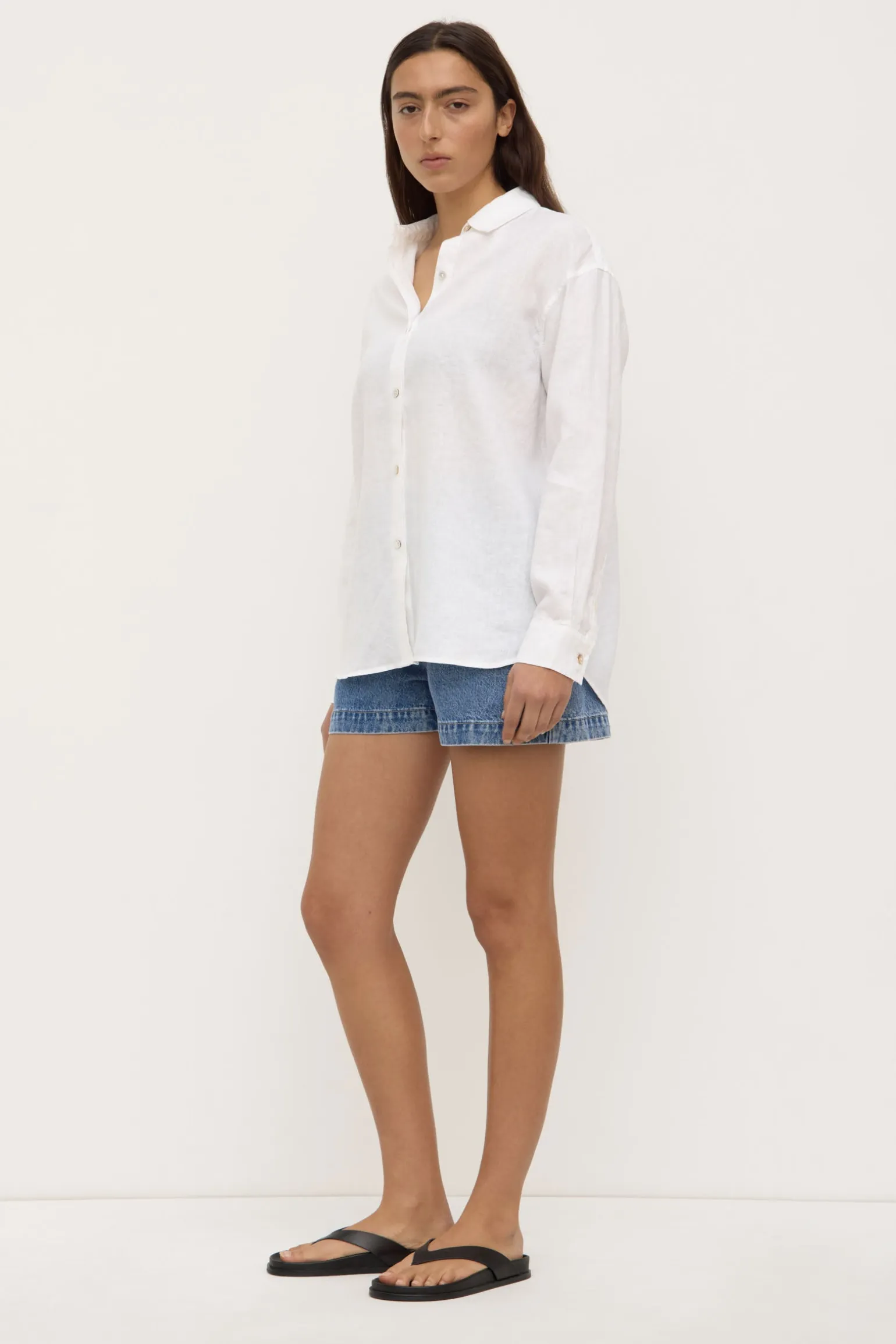 Womens Everyday Linen Shirt