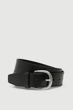 Womens Wide Leather Belt